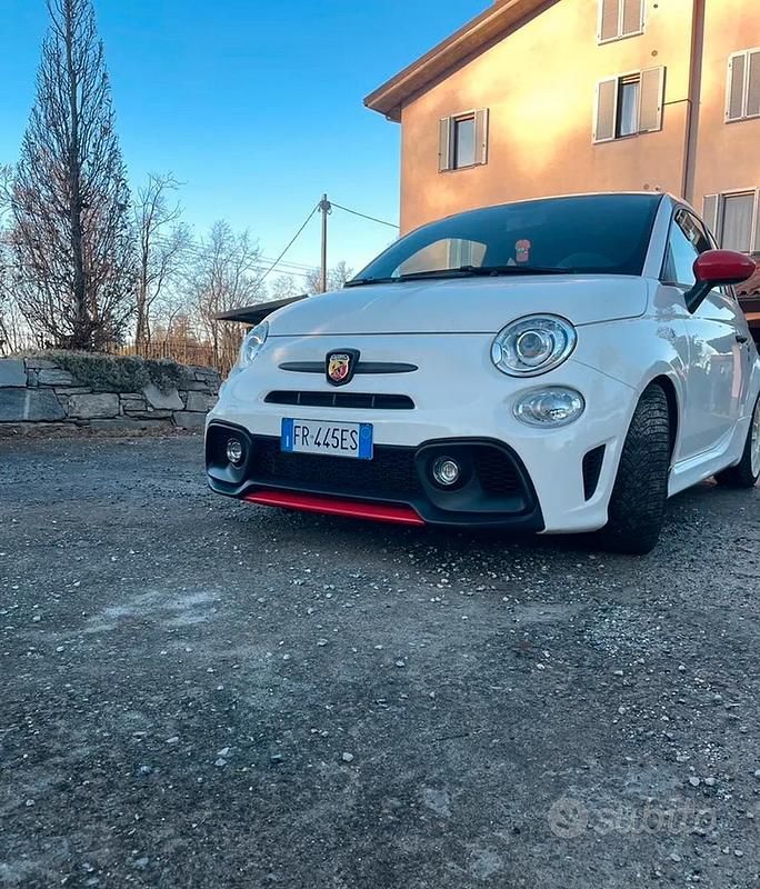 Usata Abarth 595 165 CV (121 kW) 2018 Bianco Berlina