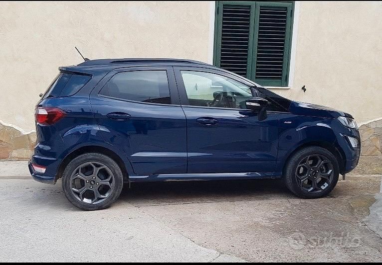 Usata Ford Ecosport ST-Line 100 CV (73 kW) 2019 Blu SUV