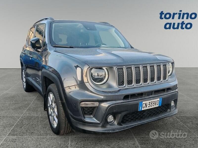 Usata Jeep Renegade Limited 131 CV (96 kW) 2023 Grigio scuro SUV