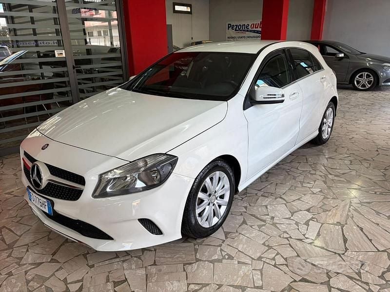 Usata Mercedes A200 Premium 136 CV (100 kW) 2016 Bianco Berlina