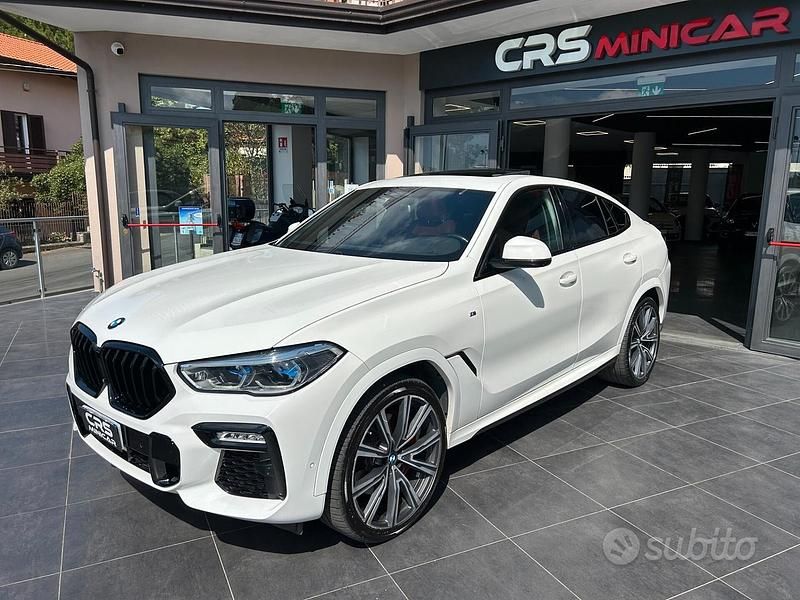 Usata BMW X6 M Sport 286 CV (210 kW) 2021 Bianco SUV