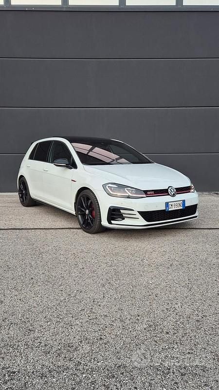 Usata VW Golf VII GTI 245 CV (180 kW) 2019 Bianco Berlina