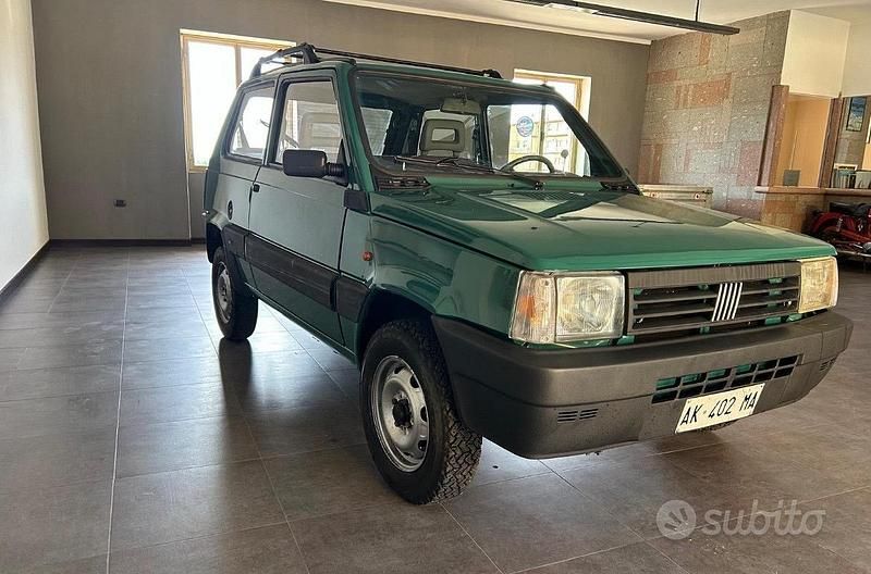 Usata Fiat Panda 4x4 54 CV (39 kW) 1996 Verde Utilitaria