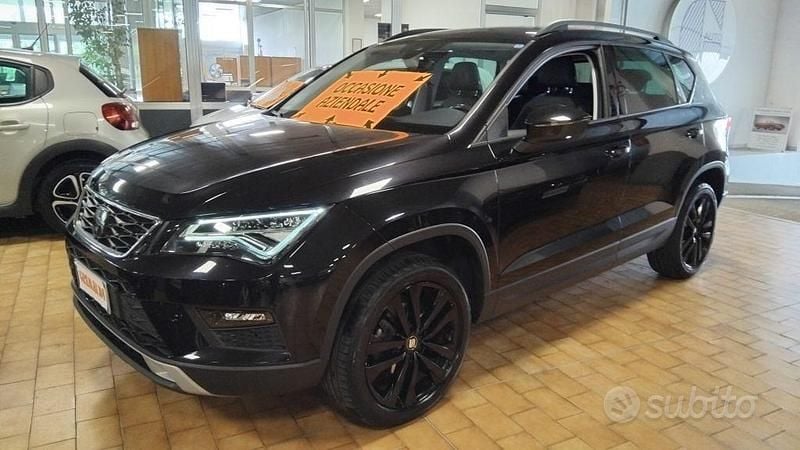Usata Seat Ateca Black Edition 116 CV (85 kW) 2020 Grigio SUV