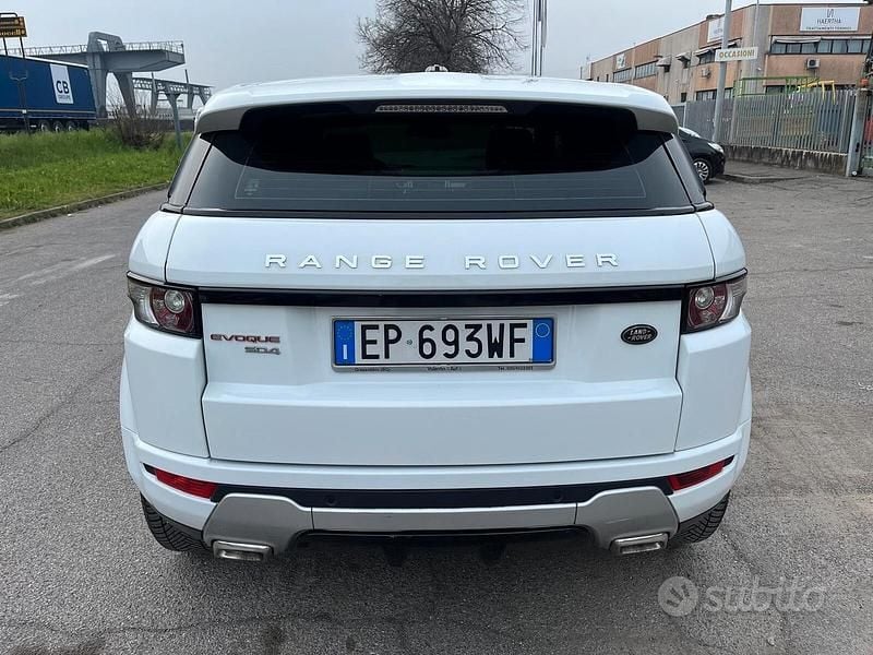 Usata Land Rover Range Rover evoque Pure 190 CV (139 kW) 2013 Bianco SUV
