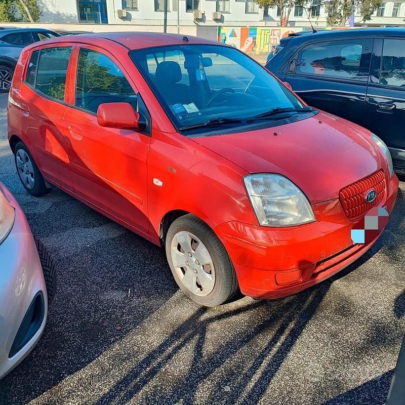 Usata Kia Picanto EX 65 CV (47 kW) 2007 Rosso Utilitaria