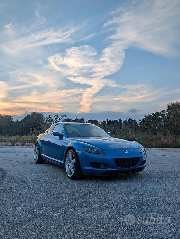 Usata Mazda RX8 231 CV (169 kW) 2004 Blu Coupé
