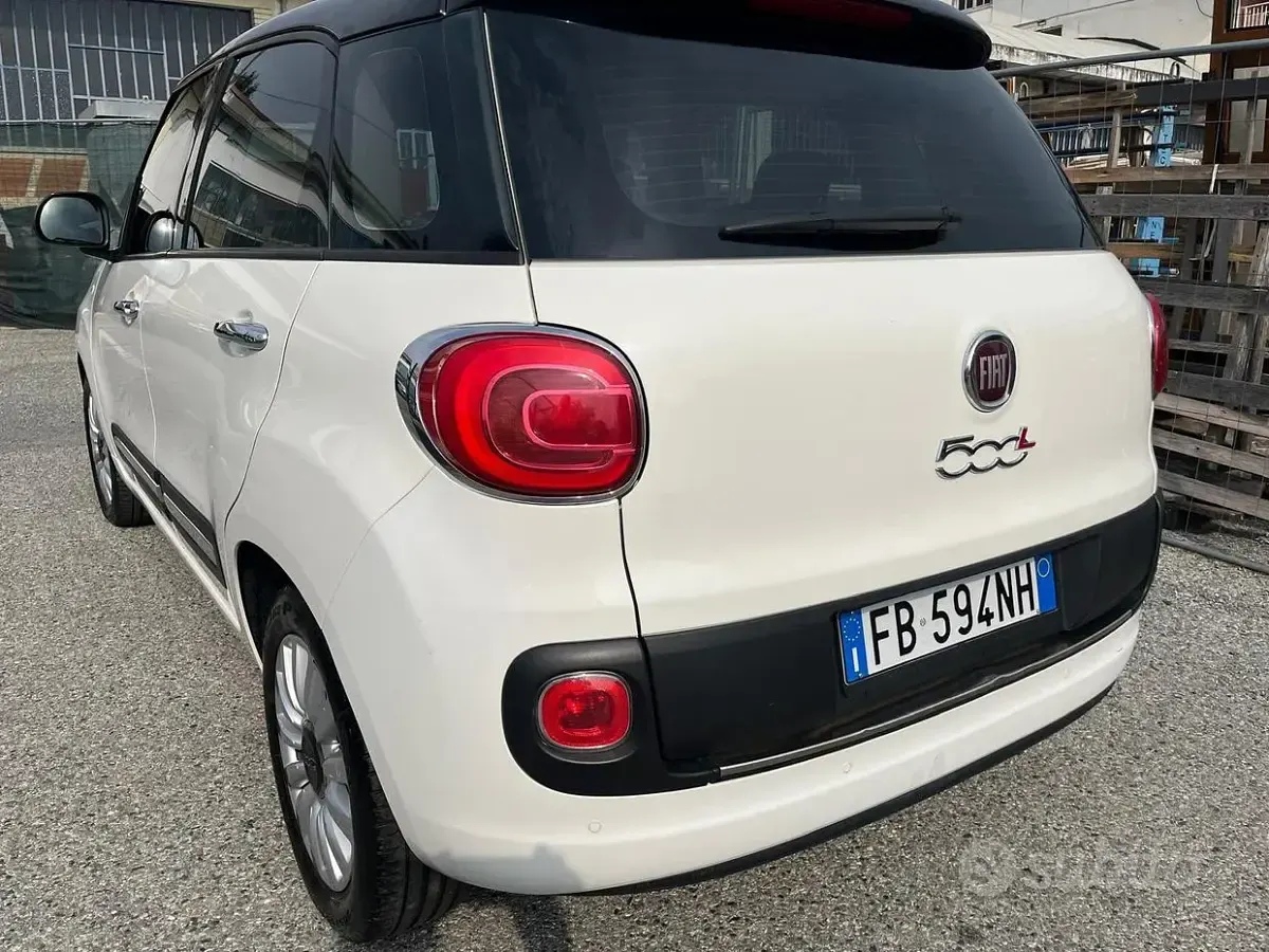 Usata Fiat 500L Pop Star 95 CV (69 kW) 2015 Bianco Monovolume