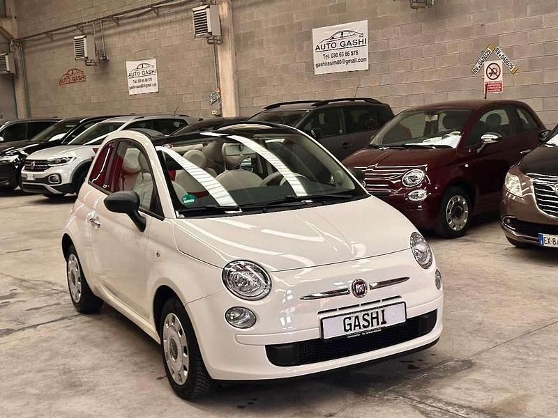 Usata Fiat 500C Pop 75 CV (55 kW) 2010 Bianco Cabrio