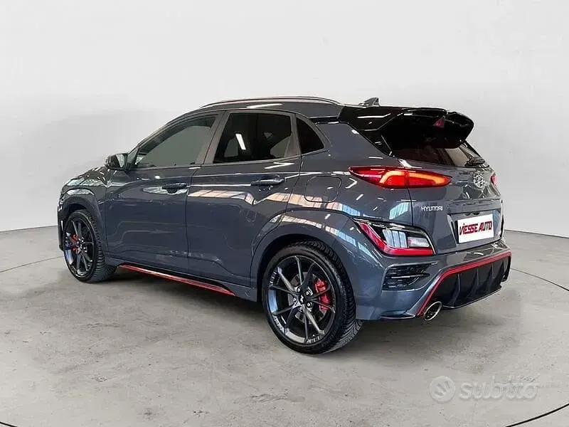 Usata Hyundai Kona N Performance 280 CV (205 kW) 2023 Grigio scuro SUV