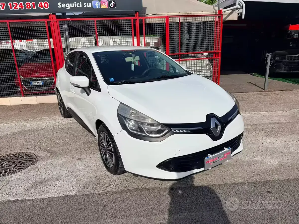 Usata Renault Clio IV 75 CV (55 kW) 2013 Bianco Berlina