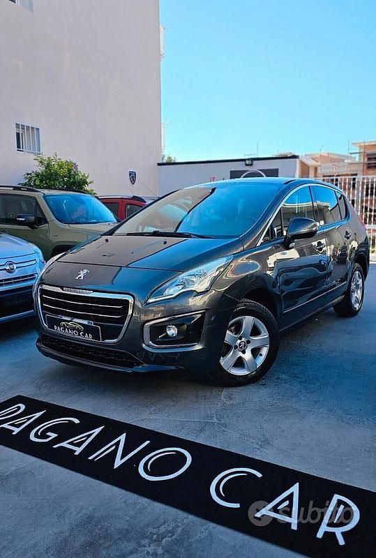 Usata Peugeot 3008 Allure 115 CV (84 kW) 2015 Grigio Station wagon