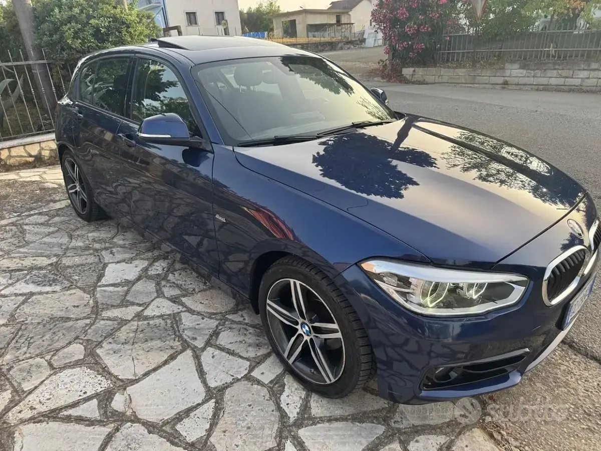 Usata BMW 118 M Sport 150 CV (110 kW) 2016 Bluazzurro Utilitaria