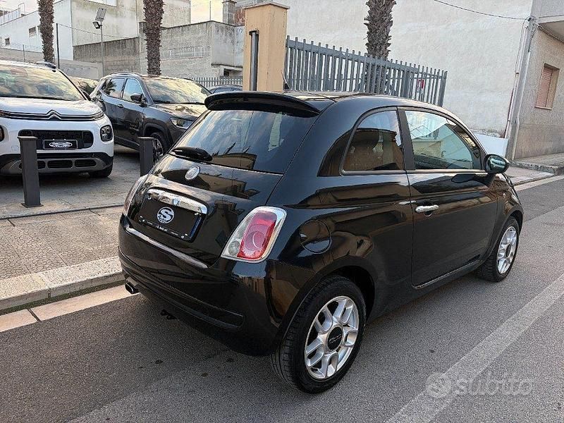 Usata Fiat 500 Sport 69 CV (50 kW) 2008 Nero Utilitaria