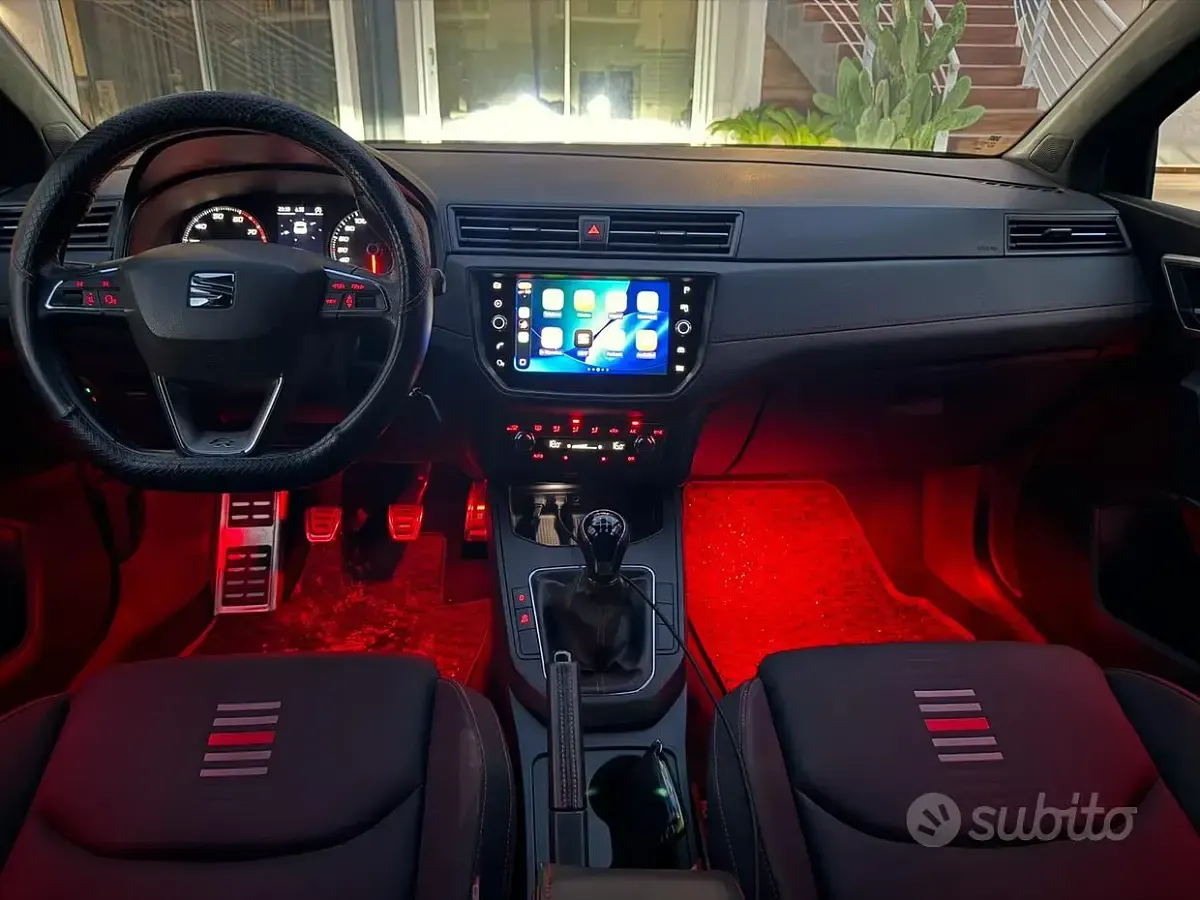 Usata Seat Ibiza FR 90 CV (66 kW) 2020 Nero Utilitaria
