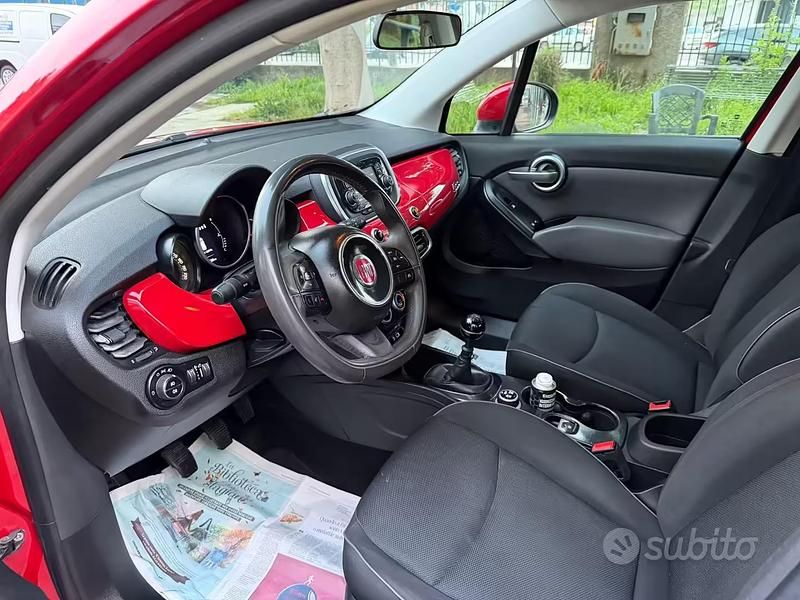 Usata Fiat 500X 95 CV (69 kW) 2017 Rosso SUV