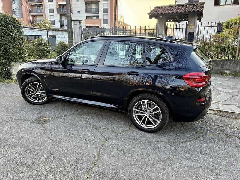 Usata BMW X3 M Sport 190 CV (139 kW) 2018 Blu/azzurro SUV
