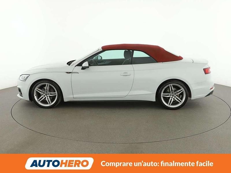 Usata Audi A5 Cabriolet Sport 190 CV (139 kW) 2019 Bianco Cabrio