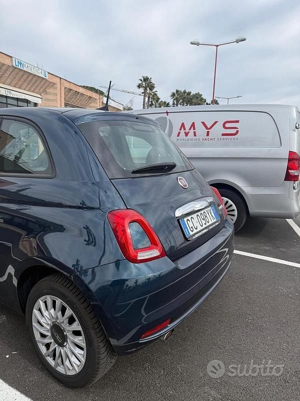 Usata Fiat 500 70 CV (51 kW) 2020 Blu Utilitaria
