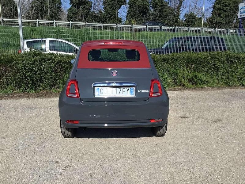 Usata Fiat 500 69 CV (50 kW) 2022 Grigio Cabrio