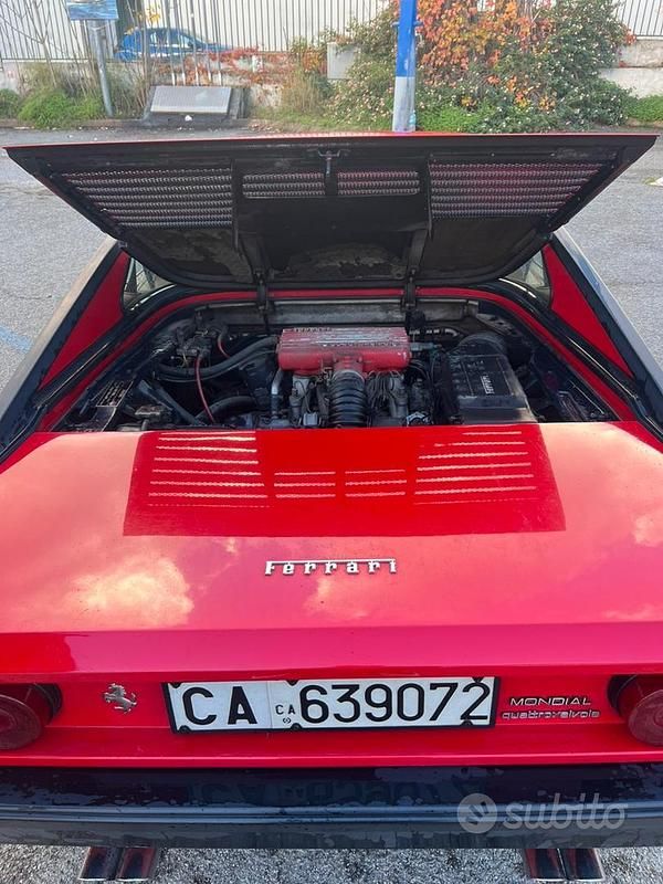 Usata Ferrari Mondial 1984 Rosso Coupé
