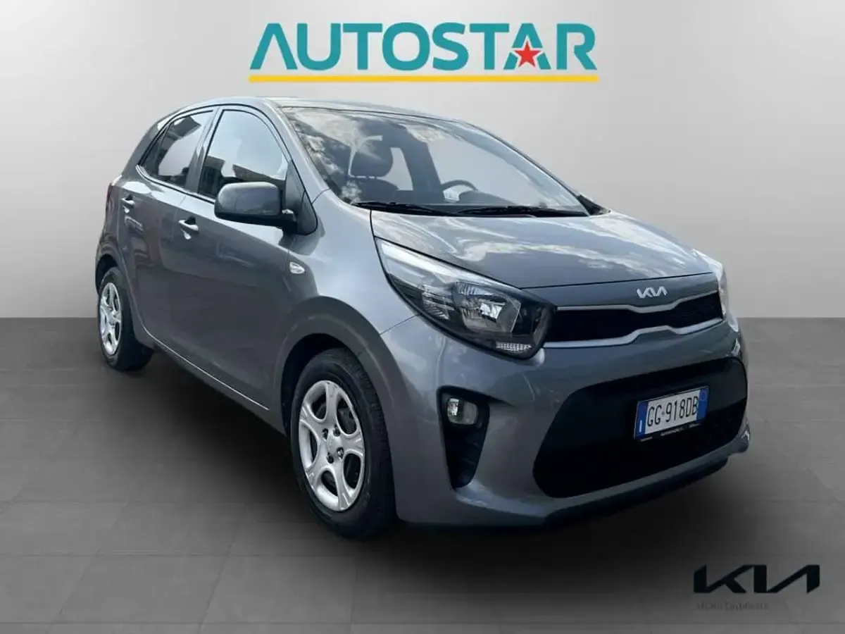 Usata Kia Picanto Urban 67 CV (49 kW) 2021 Grigio Utilitaria