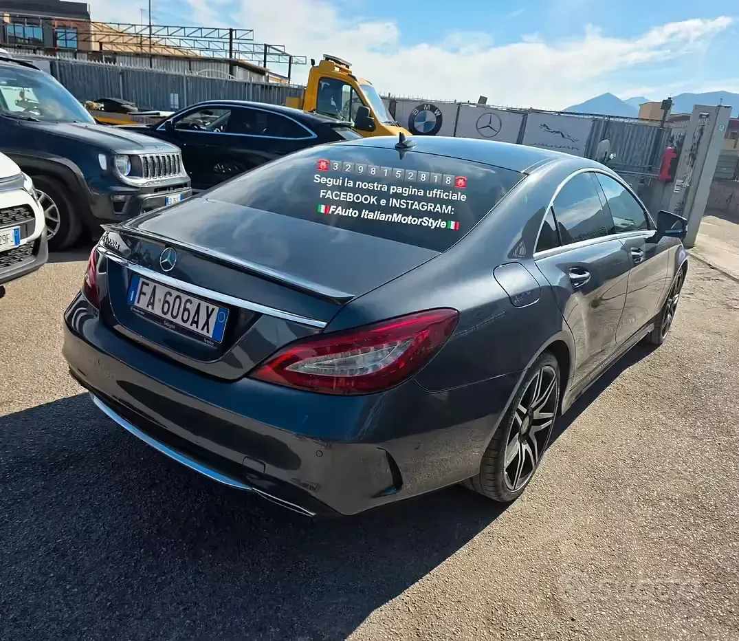 Usata Mercedes CLS220 170 CV (125 kW) 2015 Grigio Berlina