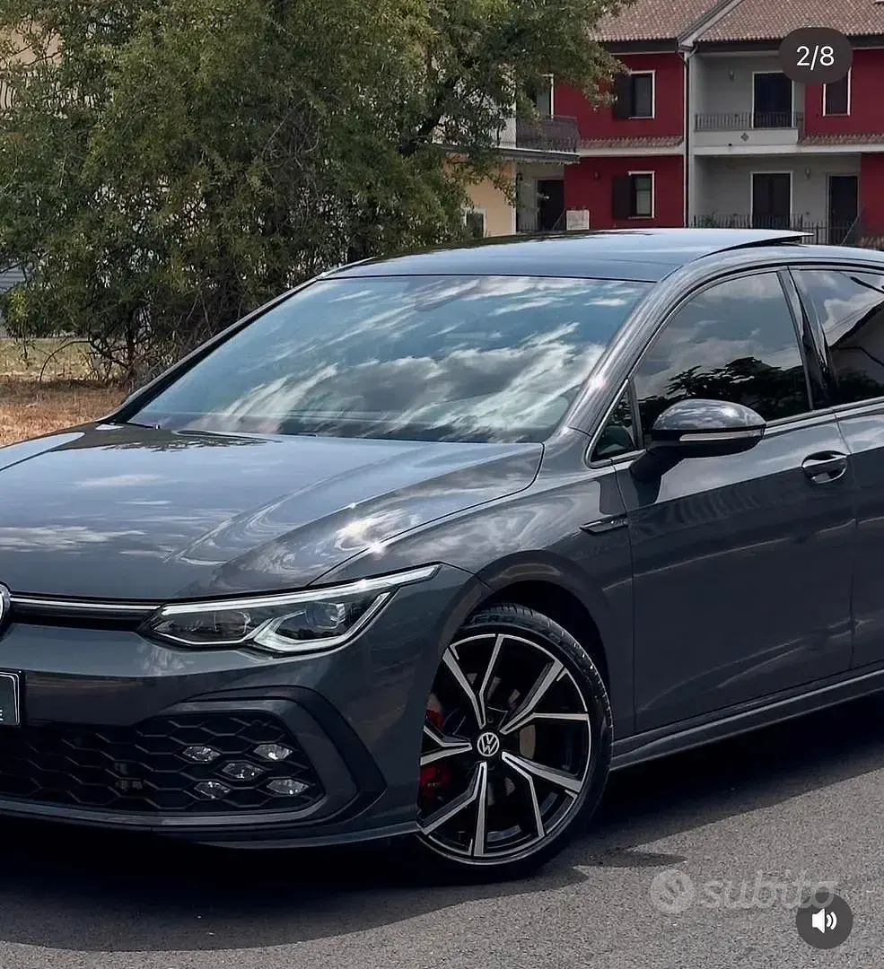 Begagnad VW Golf VIII GTD 200 HK (147 kW) 2021 Grå Sedan