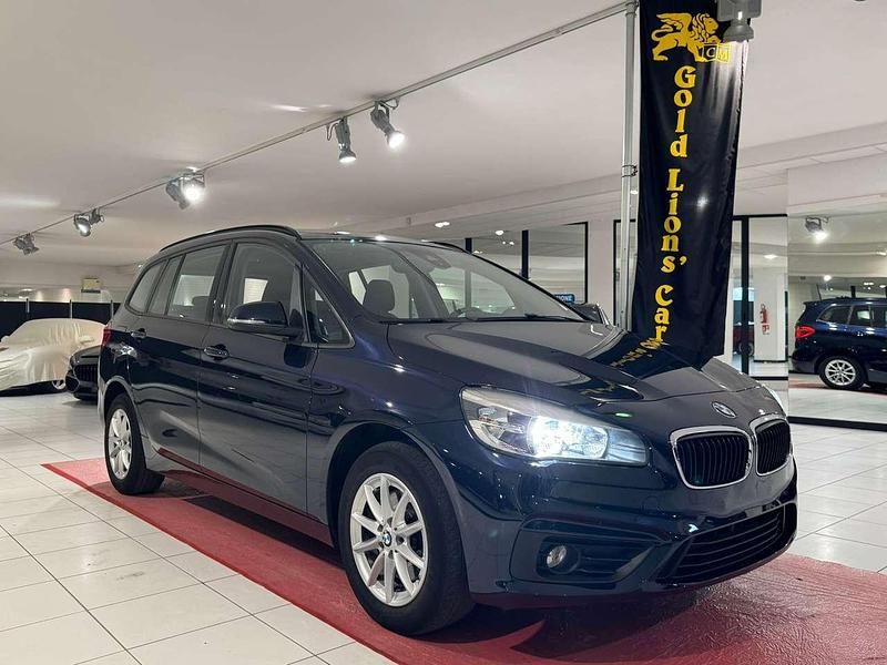 Blu/azzurro Usata 2016 BMW 218 Gran Tourer Monovolume | 8700 € (Buon prezzo) - Immagine 1/4
