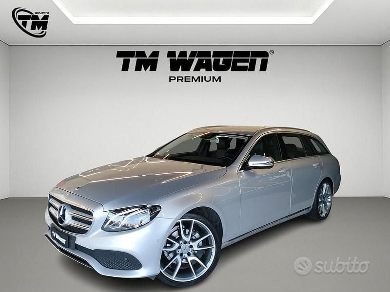 Grigio Usata 2018 Mercedes E220 Station wagon | 21.900 € (Super prezzo) - Immagine 1/4