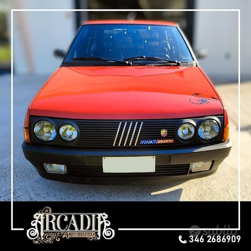 Usata Fiat Ritmo Abarth 130 CV (95 kW) 1989 Rosso Berlina