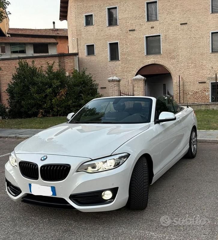 Usata BMW 220 Advantage 190 CV (139 kW) 2023 Bianco Cabrio