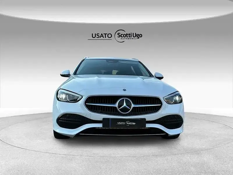 Usata Mercedes C220 Advanced Plus 197 CV (144 kW) 2024 Bianco Station wagon