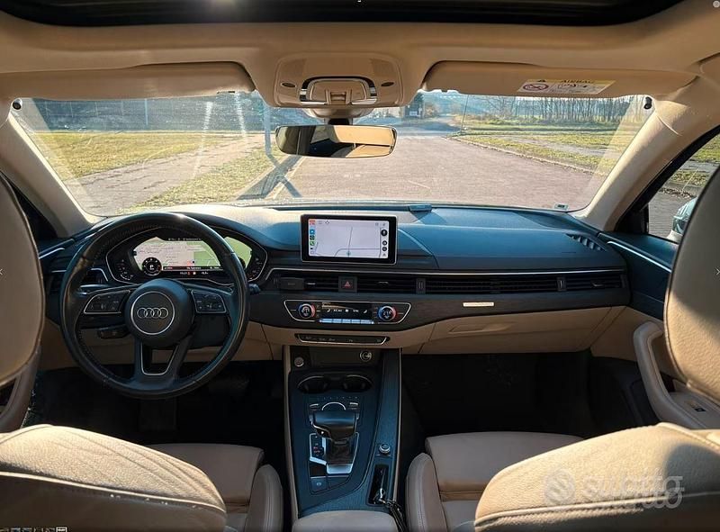 Usata Audi A4 S-Line 190 CV (139 kW) 2016 Blu Station wagon