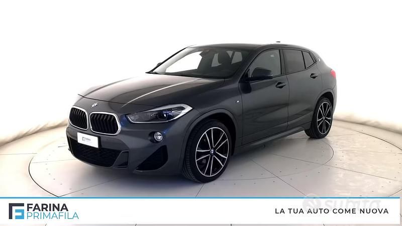 Usata BMW X2 M Sport 116 CV (85 kW) 2019 Grigio scuro SUV
