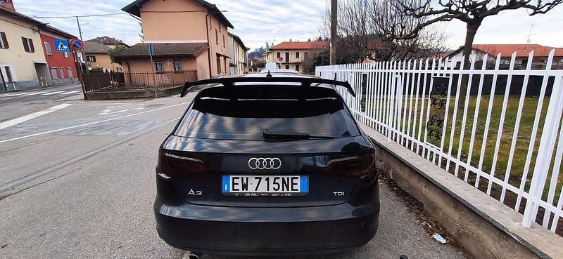 Usata Audi A3 Ambiente 105 CV (77 kW) 2014 Nero Berlina