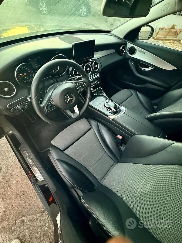 Usata Mercedes C180 Premium Plus 2016 Nero Station wagon
