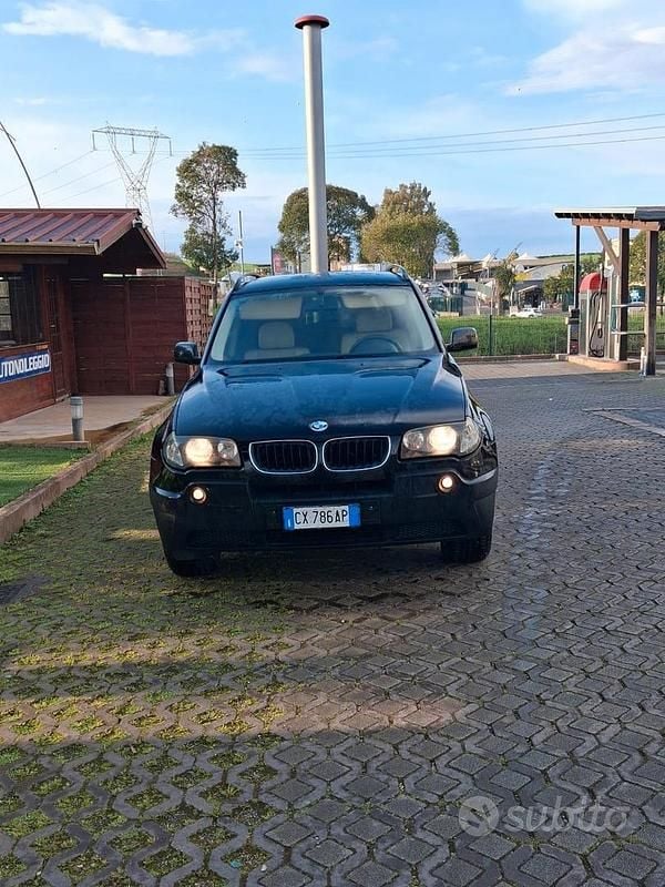 Usata BMW X3 150 CV (110 kW) 2006 Nero SUV