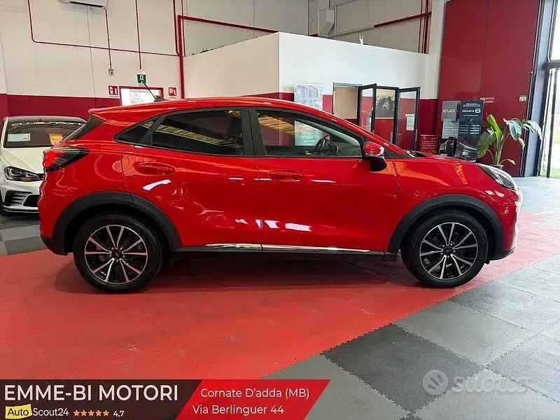 Usata Ford Puma Titanium 125 CV (91 kW) 2020 Rosso SUV