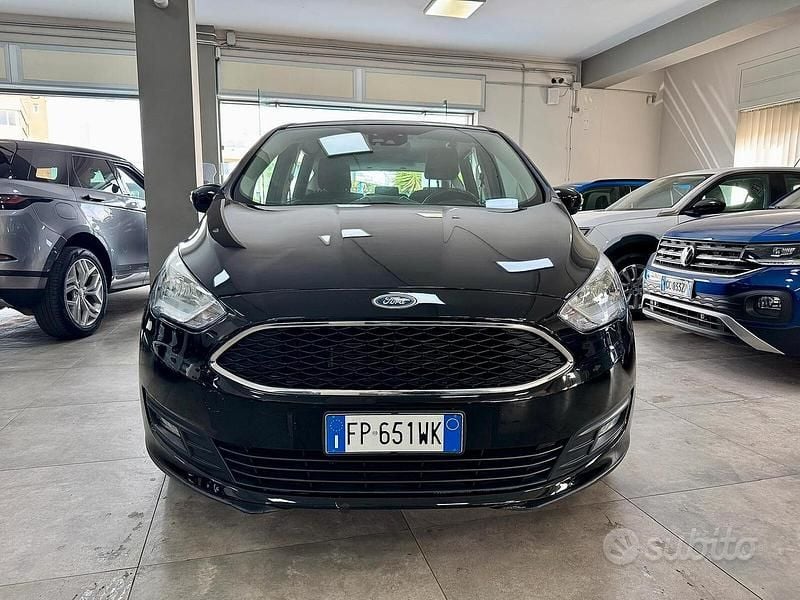 Begagnad Ford C-MAX Titanium 120 HK (88 kW) 2018 Svart Minibuss