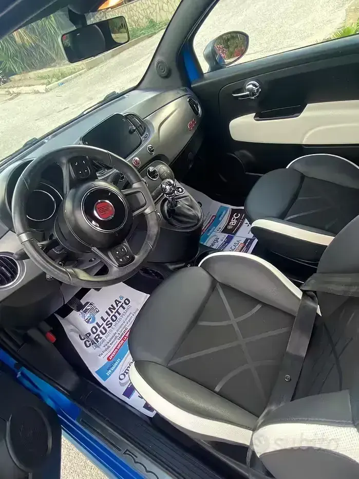 Usata Fiat 500 S 69 CV (50 kW) 2018 Bluazzurro Berlina