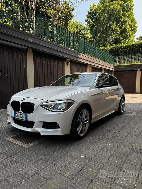 Usata BMW 120 Efficient Dynamics 184 CV (135 kW) 2014 Bianco Utilitaria