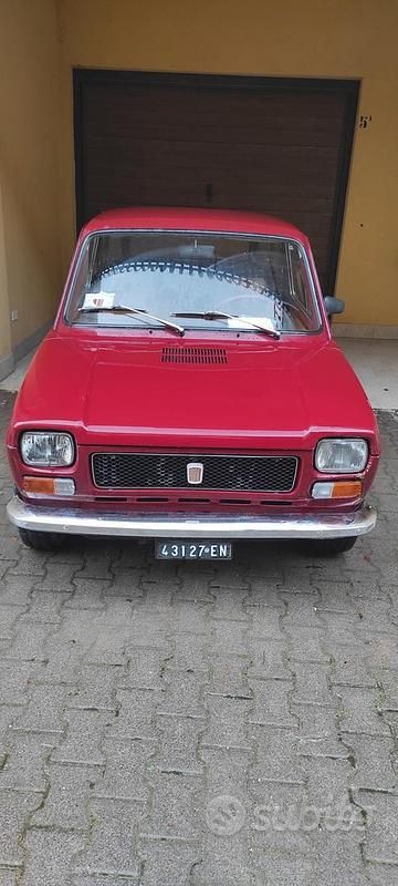Usata Fiat 127 1970 Rosso
