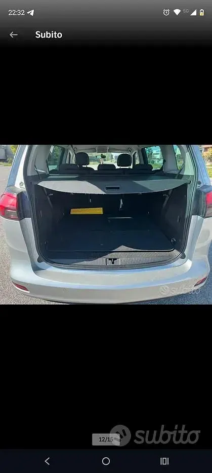 Usata Opel Zafira Tourer 140 CV (102 kW) 2013 Grigio Monovolume