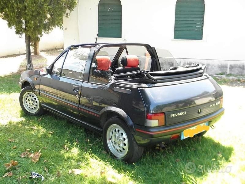 Grigio Usata 1990 Peugeot 205 Cabrio | 2990 € - Immagine 1/4