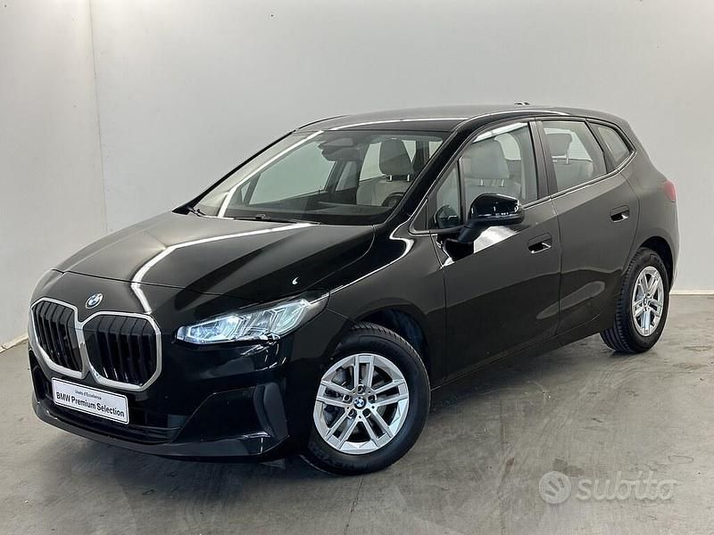 Usata BMW 218 Active Tourer 150 CV (110 kW) 2022 Nero Monovolume