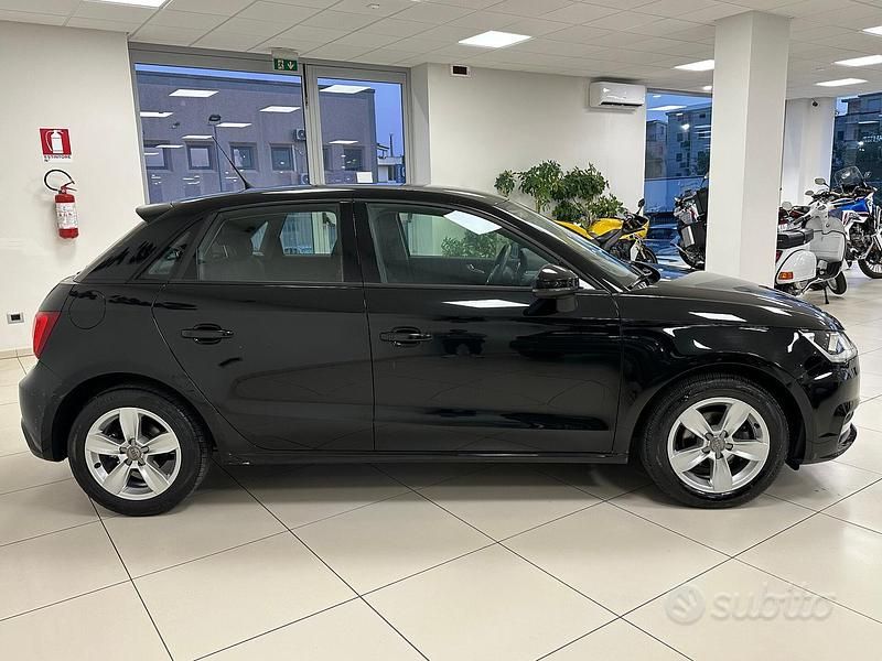 Usata Audi A1 95 CV (69 kW) 2016 Nero Utilitaria
