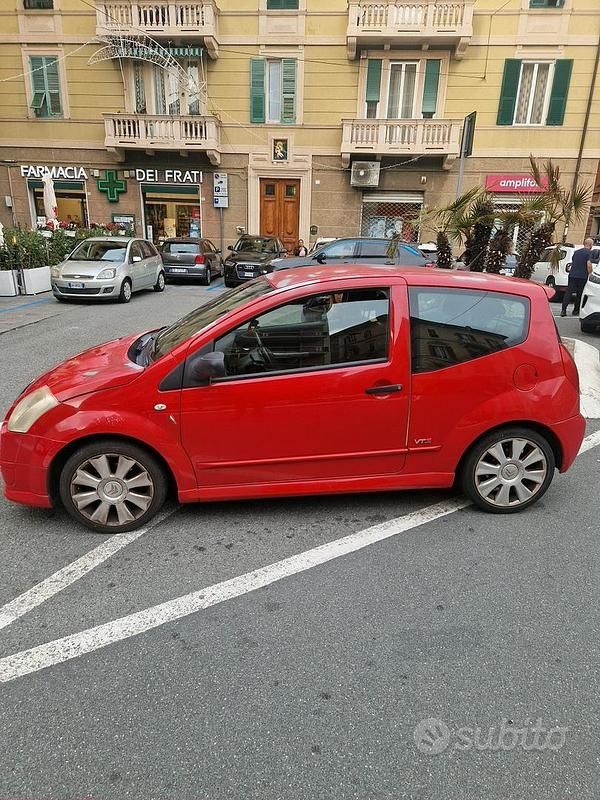 Usata Citroën C2 125 CV (91 kW) 2007 Rosso Utilitaria