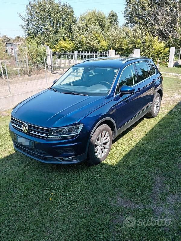 Usata VW Tiguan Business 150 CV (110 kW) 2018 Blu SUV