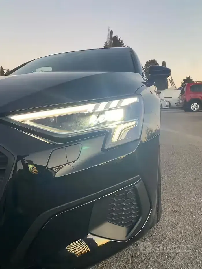 Usata Audi A3 Advanced 116 CV (85 kW) 2021 Nero Berlina